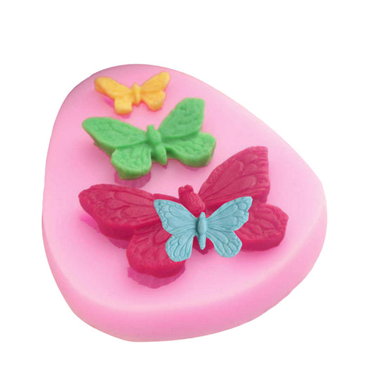 Molde de Silicona Líquida para Fondant - Formas de Moño Variadas - Image 2