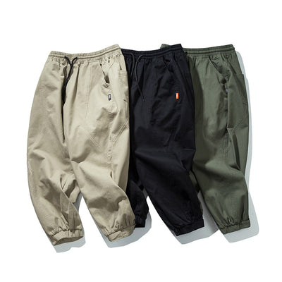 Pantalones Casuales Estilo Japonés con Detalles de Herraje - Image 8