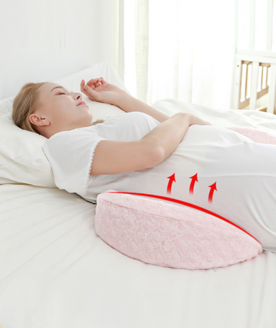 Almohada de Látex para Embarazo - Soporte Abdominal y Lateral - Image 13