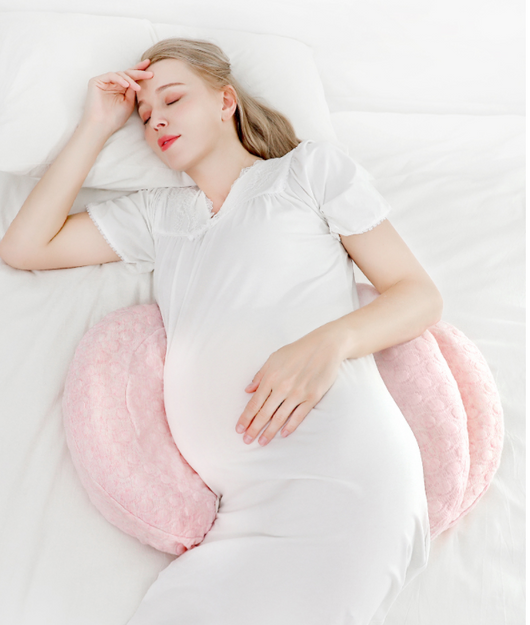 Almohada de Látex para Embarazo - Soporte Abdominal y Lateral - Image 4