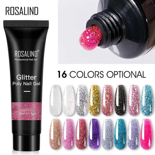 Gel Constructor Brillo Poly 15ml - Extensiones de Uñas Semipermanente - Image 2