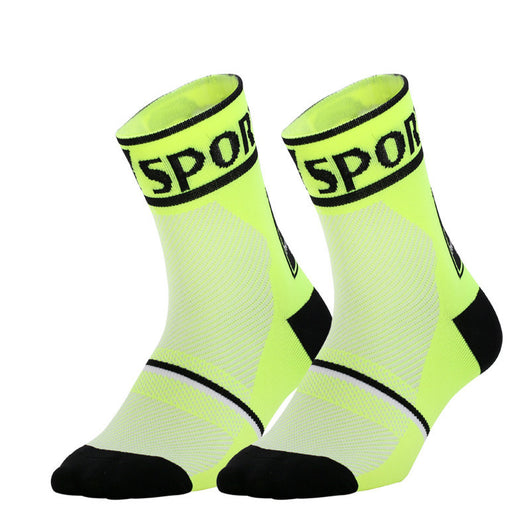 Calcetines Deportivos Transpirables para Correr, Ciclismo y Baloncesto - Image 9