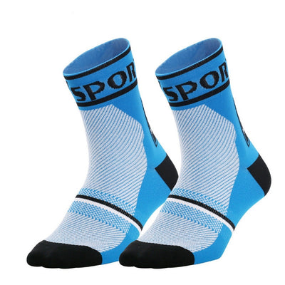 Calcetines Deportivos Transpirables para Correr, Ciclismo y Baloncesto - Image 2