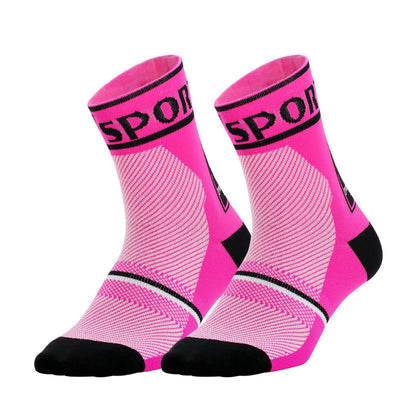 Calcetines Deportivos Transpirables para Correr, Ciclismo y Baloncesto - Image 4