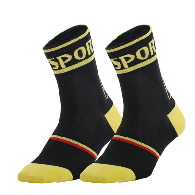 Calcetines Deportivos Transpirables para Correr, Ciclismo y Baloncesto - Image 5