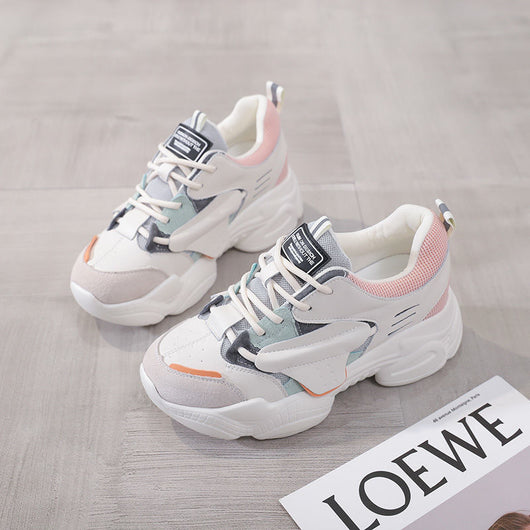 Zapatillas Deportivas Blancas para Mujer - Estilo Casual Coreano Versátil - Image 4