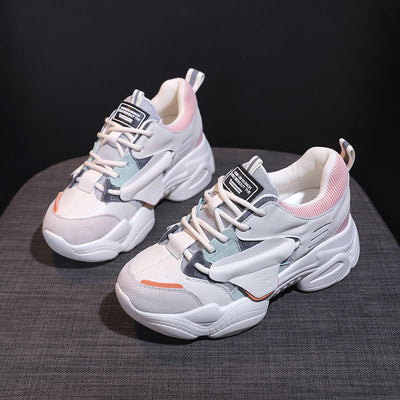Zapatillas Deportivas Blancas para Mujer - Estilo Casual Coreano Versátil - Image 6