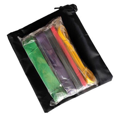 Bandas de Resistencia Látex Premium - Set 5 Piezas para Ejercicios de Tracción - Image 5