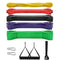 Bandas de Resistencia Látex Premium - Set 5 Piezas para Ejercicios de Tracción
