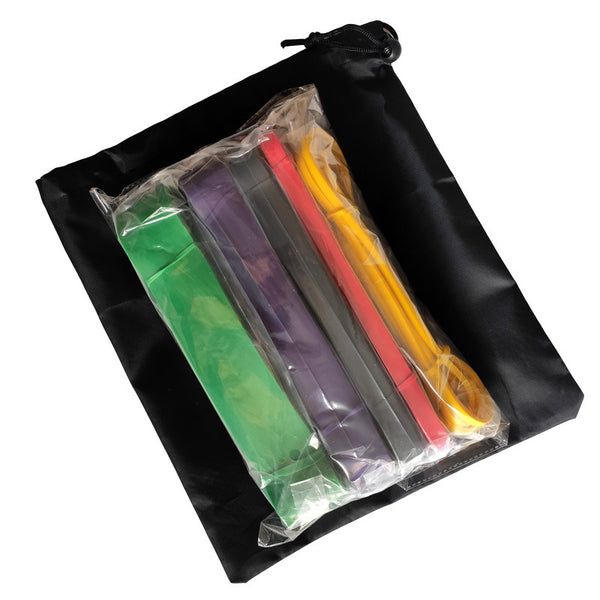 Bandas de Resistencia Látex Premium - Set 5 Piezas para Ejercicios de Tracción - Image 3