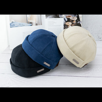 Gorra sin visera estilo vintage - Image 9