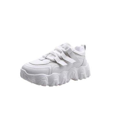 Tenis Daddy Shoes Mujer Otoño Suela Gruesa Aumento Casual Moda - Image 4