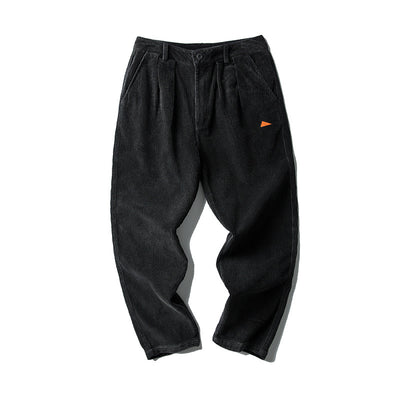 Pantalones de Pana Retro Japonés para Hombre - Image 5