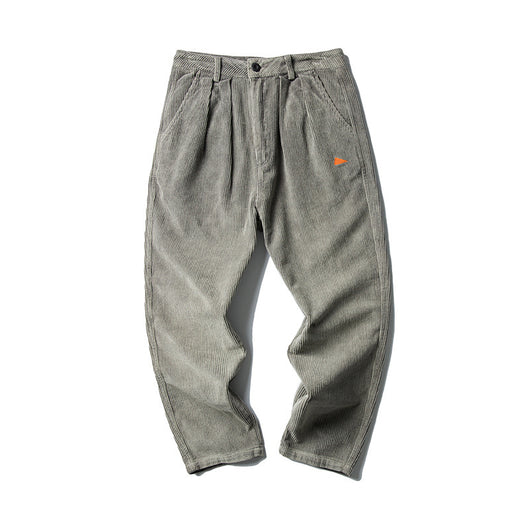 Pantalones de Pana Retro Japonés para Hombre - Image 6