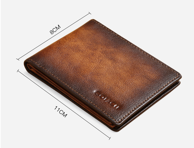 Cartera Multifuncional de Cuero - Protector de Licencia y Tarjetas - Image 7