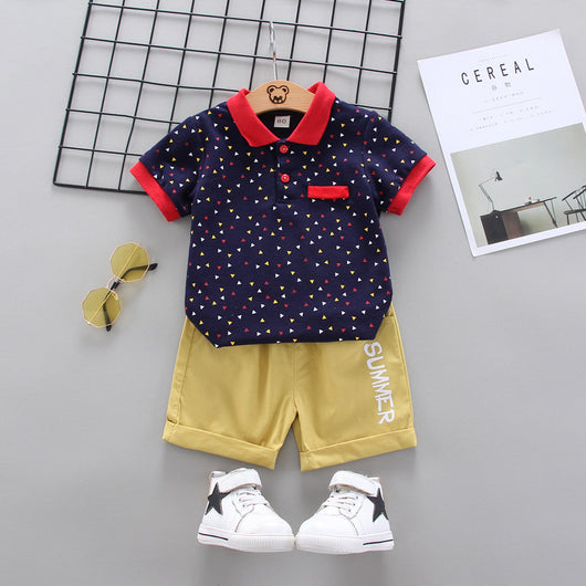 Conjunto Infantil de Dos Piezas con Estampado Divertido