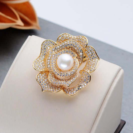 Vestido Elegante con Broche de Perlas - Estilo y Sofisticación - Image 5