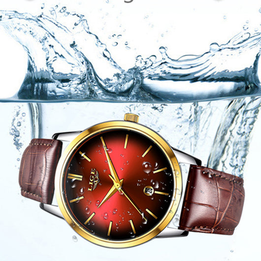 Reloj Empresarial Resistente al Agua LIGE - Diseño Moderno y Profesional - Image 7