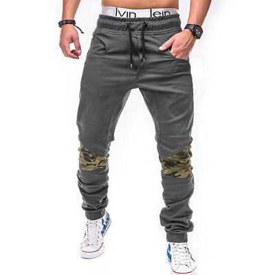 Pantalones Casuales Camuflaje con Costuras Reforzadas para Hombre - Image 2