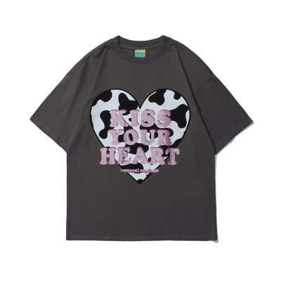 Playera Hombre Cuello Redondo Estampado Love Manga Corta - Image 7