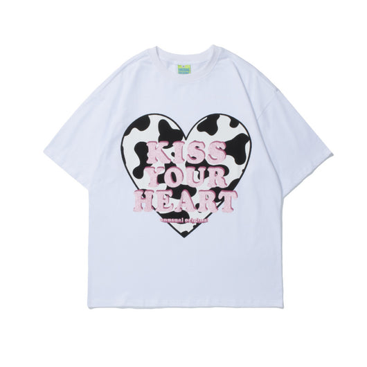 Playera Hombre Cuello Redondo Estampado Love Manga Corta - Image 9