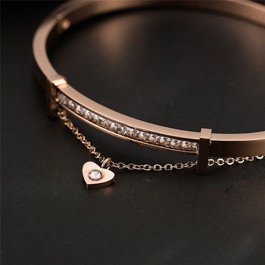 Reloj de Pulsera Acero con Girasol Esmerilado y Diamantes - Image 4