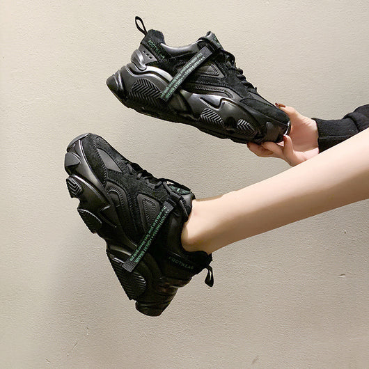 Zapatillas Deportivas Daddy Shoes con Suela Gruesa y Aumento Interno para Mujer - Image 5
