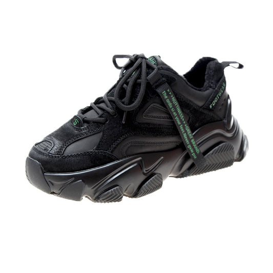 Zapatillas Deportivas Daddy Shoes con Suela Gruesa y Aumento Interno para Mujer