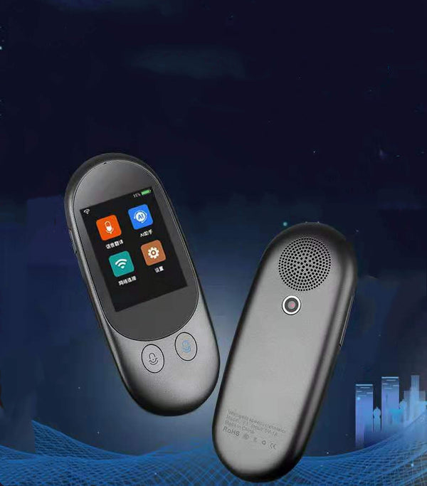 Traductor Inteligente Portátil con Cámara, Pantalla Táctil 2.4" y WiFi
