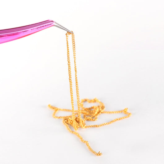 Cadenas de Joyería para Uñas - Decoración Metálica Dorada y Plateada - Image 6