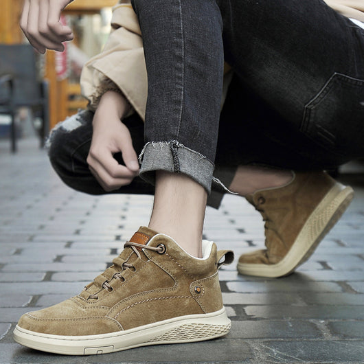 Zapatos de Trabajo Outdoor para Hombre - Zapatillas Deportivas Casual Coreanas - Image 4