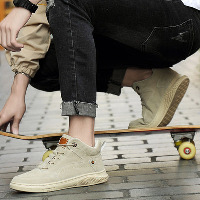 Zapatos de Trabajo Outdoor para Hombre - Zapatillas Deportivas Casual Coreanas - Image 5