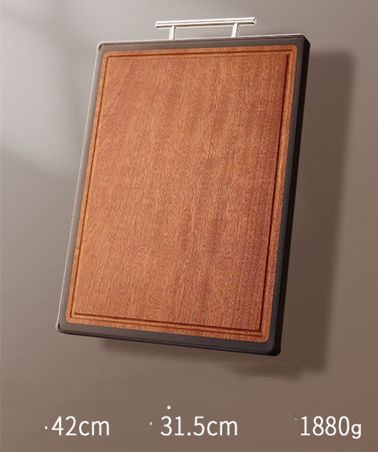 Tabla de Cortar de Madera Ébano Alemana Doble Cara Antimicrobiana - Image 6