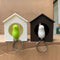 Llavero Localizador de Pareja con Diseño de Pájaros - Dispositivo Antiloss
