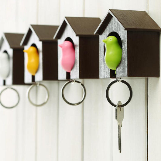 Llavero Localizador de Pareja con Diseño de Pájaros - Dispositivo Antiloss - Image 4