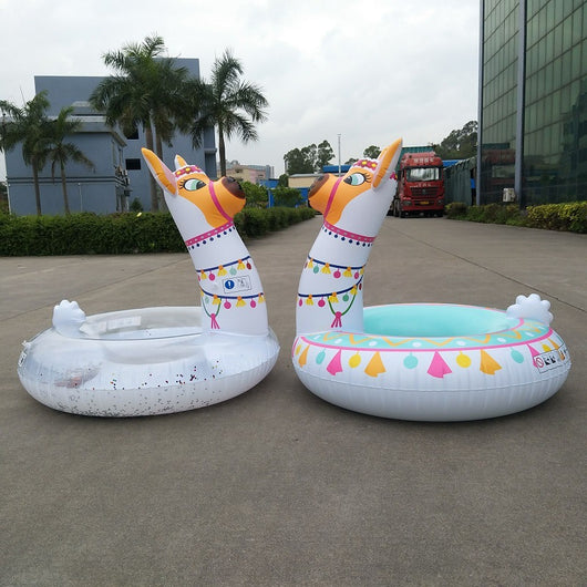 Flotador Inflable Alpaca para Piscina - Cama Flotante Divertida - Image 4