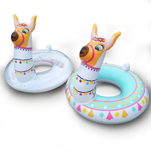 Flotador Inflable Alpaca para Piscina - Cama Flotante Divertida - Image 5