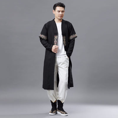 Traje Tradicional Chino de Largo Elegante - Image 8