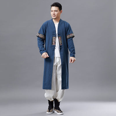 Traje Tradicional Chino de Largo Elegante - Image 9