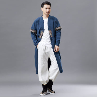 Traje Tradicional Chino de Largo Elegante - Image 11