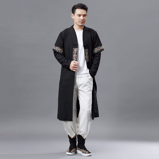 Traje Tradicional Chino de Largo Elegante - Image 2