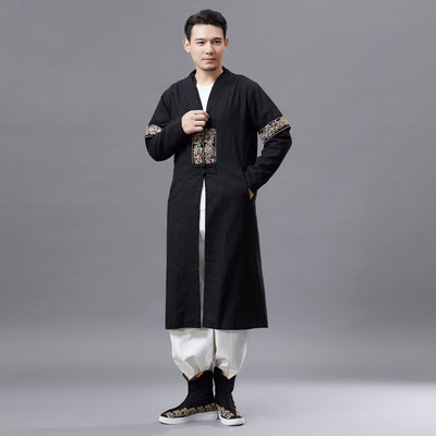 Traje Tradicional Chino de Largo Elegante - Image 4