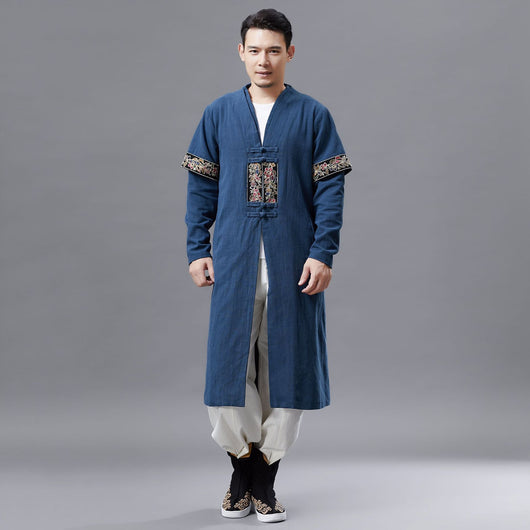 Traje Tradicional Chino de Largo Elegante - Image 7