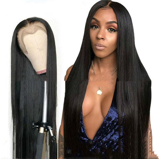 Peluca Larga Lisa de Fibra Sintética - Estilo Africano y Moda Internacional - Image 10