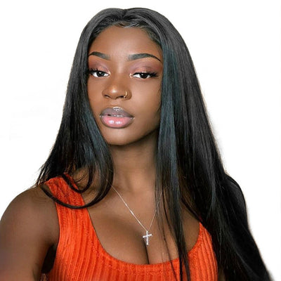 Peluca Larga Lisa de Fibra Sintética - Estilo Africano y Moda Internacional - Image 4