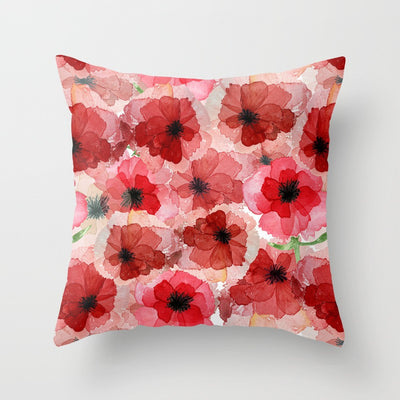 Funda de Almohada Diseño Floral Pastoral Pura para el Hogar - Image 10