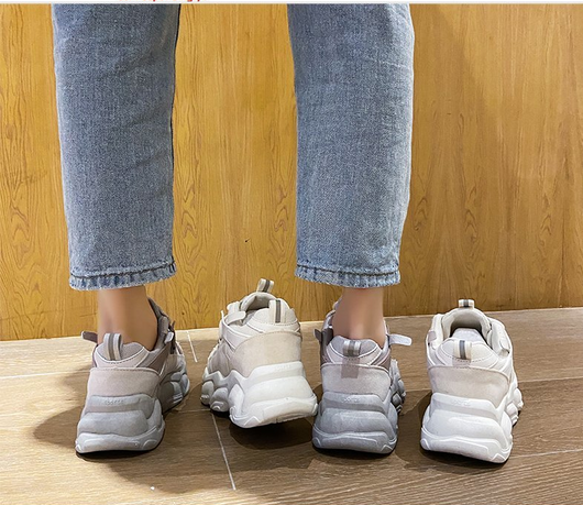 Zapatillas Deportivas Vulcanizadas para Mujer con Plataforma Cómoda y Malla Transpirable - Image 2