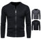 Cardigan Tejido Liso para Hombre - Suéter Elegante de Abrigo