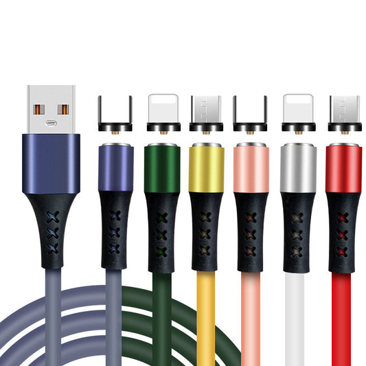 Cable USB Type-C de Carga Rápida en Silicona Suave para Android