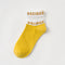 Women's Japanese Silk and Glass Socks - Adorable Design